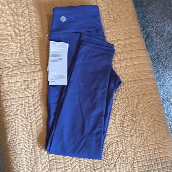 Zella Other - Zella Kids Blue Marlin Waist Pocket Leggings Small